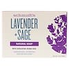 Natural Soap, Lavender + Sage, 5 oz (142 g)