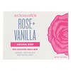 Natural Soap, Rose + Vanilla, 5 oz (142 g)