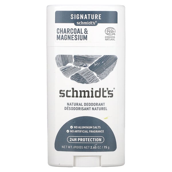 Schmidt's, Natürliches Deodorant, Aktivkohle und Magnesium, 75 g (2,65 oz.)