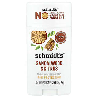 Schmidt's, Deodorant, Sandalwood & Citrus, 2.65 oz (75 g)