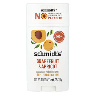 Schmidt's, Deodorant, Grapefruit & Apricot, 2.65 oz (75 g)