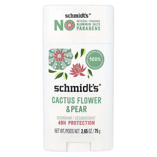 Schmidt's, Natürliches Deodorant, Kaktusblüte und Birne, 75 g (2,65 oz.)