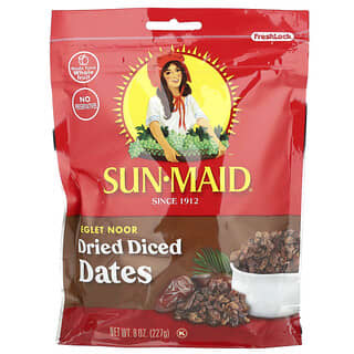 Sun-Maid, Deglet Noor Dried Diced Dates, 8 oz (227 g)