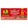 Yogurt Covered Raisins, Pb&J, 6 Boxes, 0.75 oz (21 g) Each