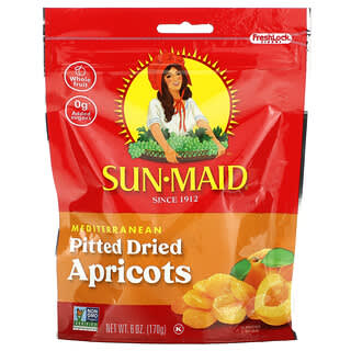Sun-Maid, Mediterranean Pitted Dried Apricots, 6 oz (170 g)
