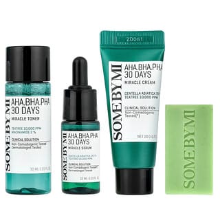 SOME BY MI, AHA.BHA.PHA, 30 Days Miracle Starter Edition, Kit com 4 Unidades