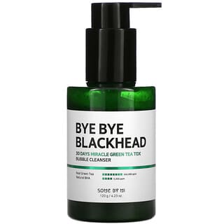 Some By Mi, Bye Bye Blackhead, Té verde milagroso por 30 días, Limpiador de burbujas, 120 g (4,23 oz)