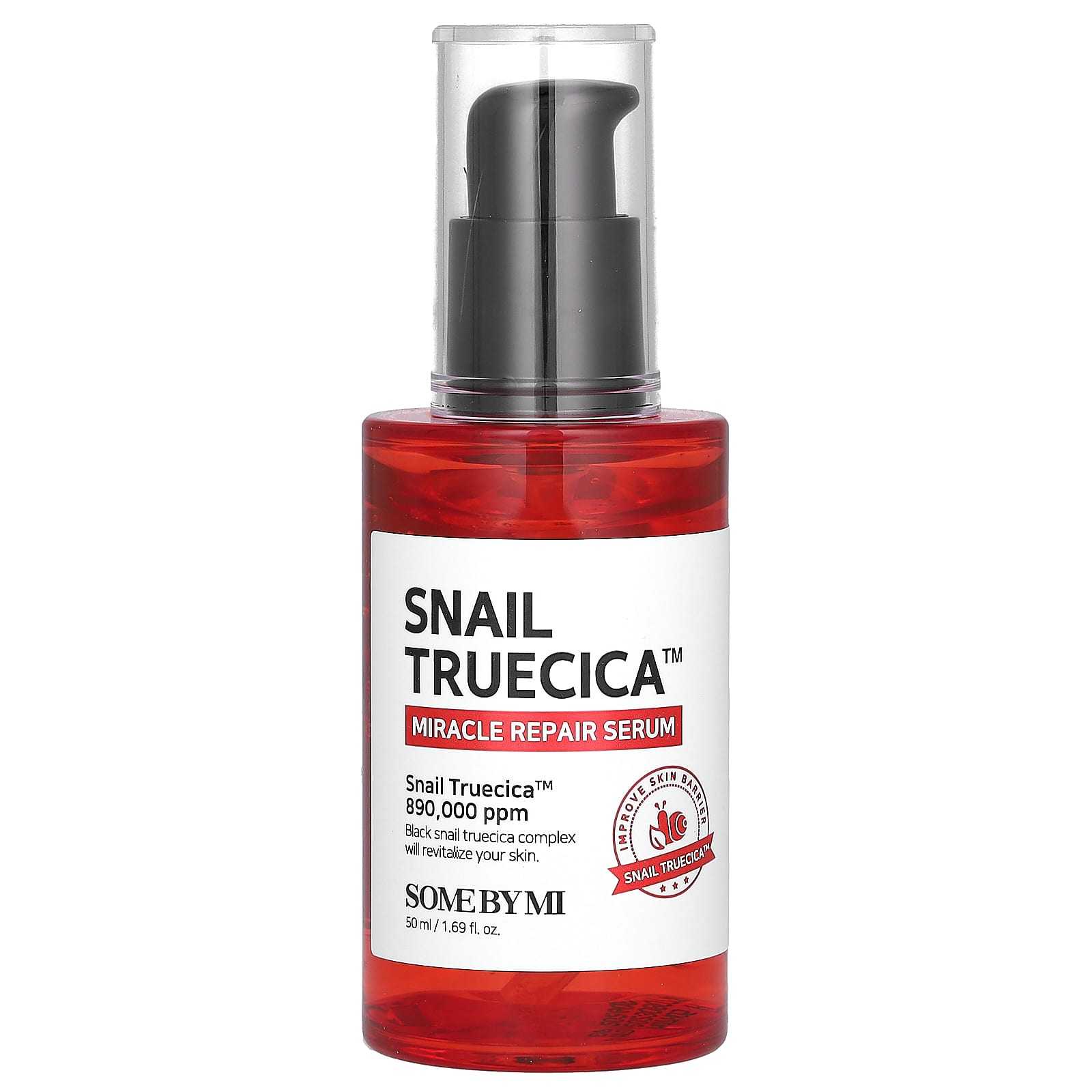 Snail Truecica（スネイルトゥルーシカ）、ミラクルリペア美容液、1.69