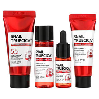 Some By Mi, Snail Truecica, стартовый набор для чудесного восстановления, набор из 4 продуктов
