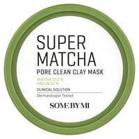 スーパー抹茶毛穴クレンジング クレイビューティーマスク、100g（3.52