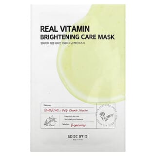 Some By Mi, Real Vitamin, Brightening Care Beauty Mask, 1 Sheet, 0.7 oz (20 g)