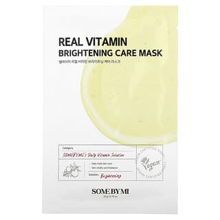 SOME BY MI, Real Vitamin, осветляющая маска для лица, 1 шт., 20 г (0,70 унции)