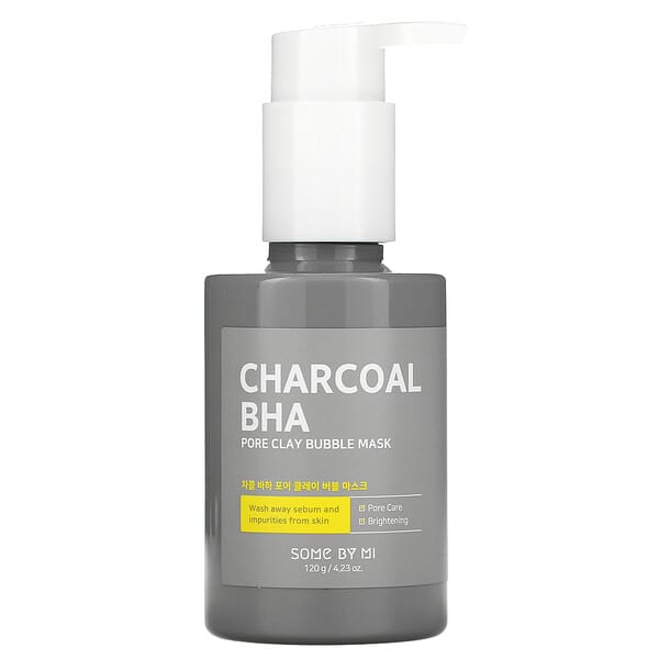 SOME BY MI, Charcoal BHA, Pore Clay Bubble Beauty Mask, 4.23 oz (120 g)