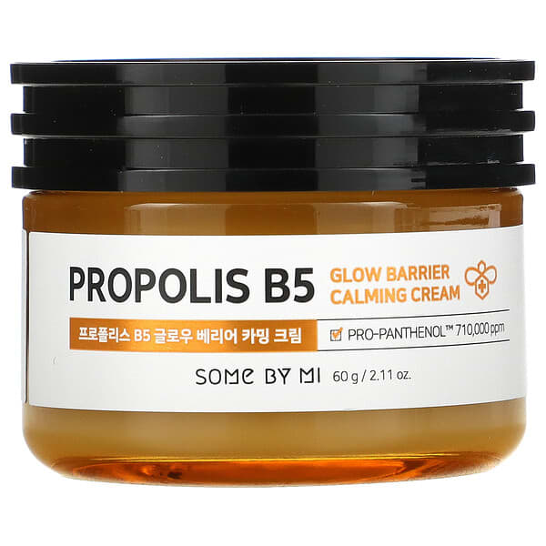 SOME BY MI, Própolis B5, Creme Calmante Iluminador para a Barreira da Pele, 60 ml (2,11 fl oz)