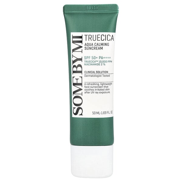 SOME BY MI, Truecica, 아쿠아 카밍 자외선 차단제, SPF 50+ PA++++, 50ml(1.69fl oz)