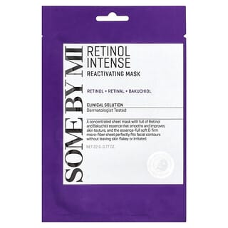 SOME BY MI, Retinol Intense, Reactivating Beauty Mask, 1 Sheet Mask, 0.77 oz (22 g)