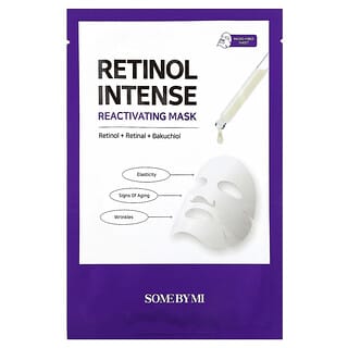 SOME BY MI, восстанавливающая маска для лица с ретинолом, 1 тканевая маска, 22 г (0,77 унции)