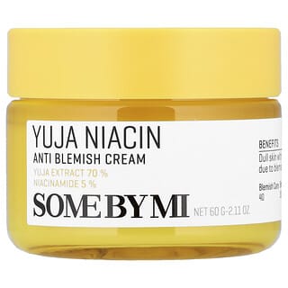 SOME BY MI (썸바이미), 유자 니아신, 여드름 방지 크림, 60g(2.11oz)