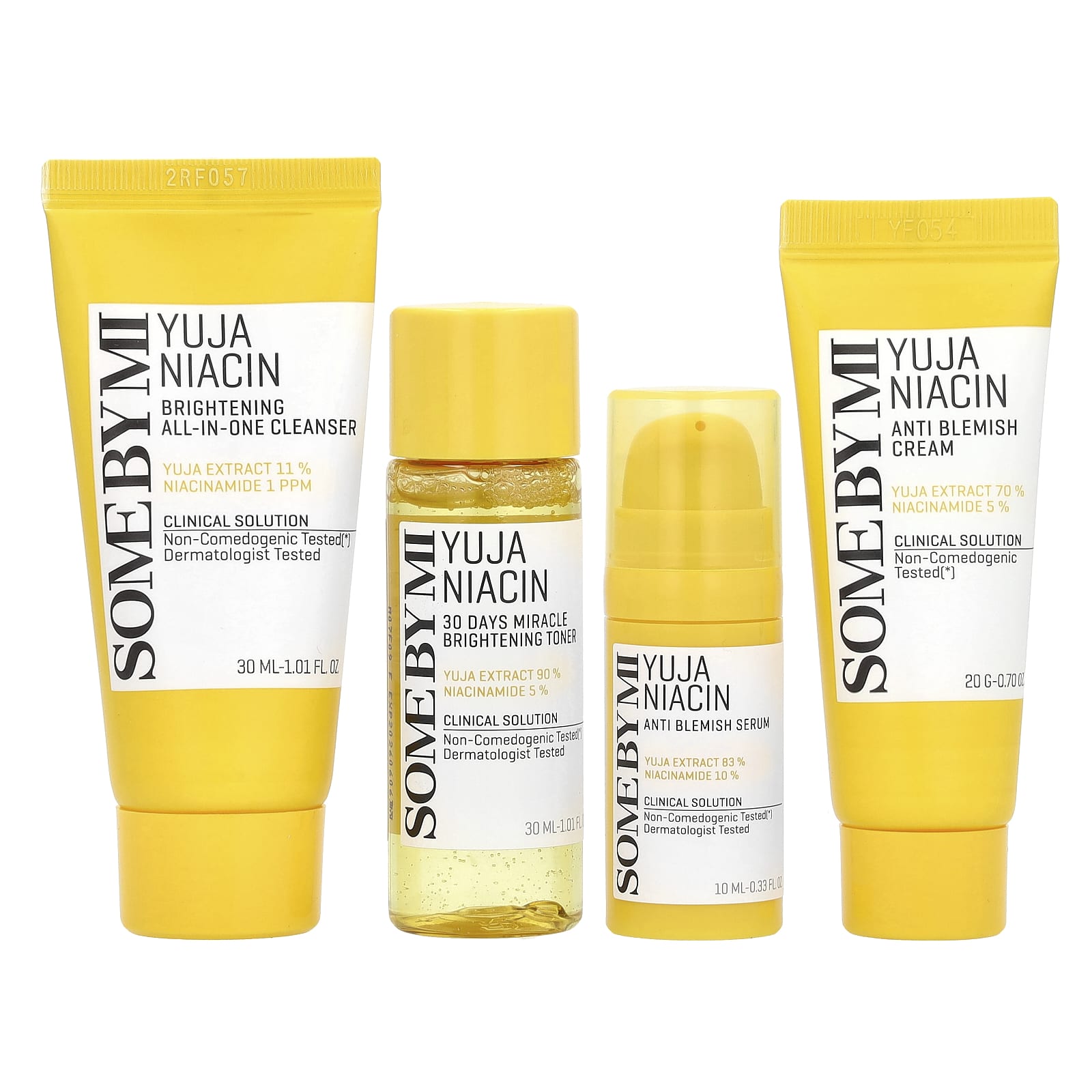 Yuja Niacin, Anti Blemish Starter Kit Edition, 4 Piece Kit
