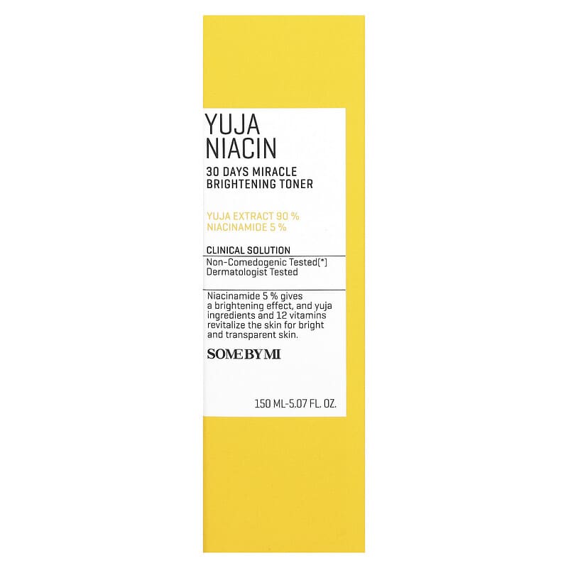 Yuja Niacin, 30 Days Bright Miracle Brightening Toner , 5.07 fl oz