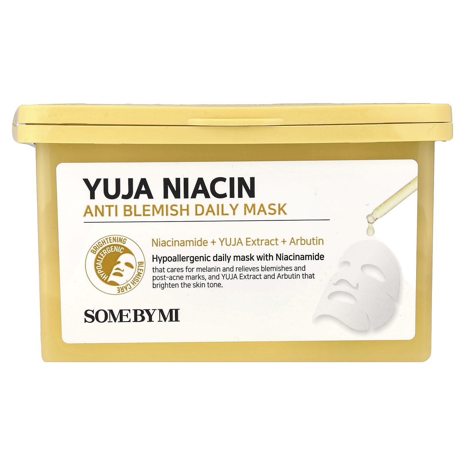 SOME BY MI, ежедневная маска для лица против несовершенств кожи, 30 шт., 370 мл (12,51 жидк. унции)