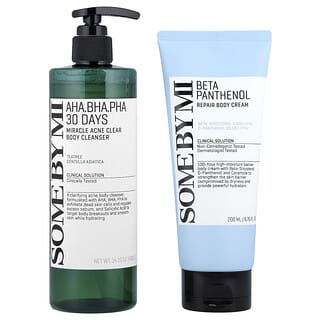 SOME BY MI, Gel de Limpeza e Creme Duo para Reparação Corporal, Kit com 2 Unidades