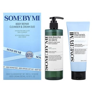SOME BY MI, Body Repair Cleanser & Cream Duo, 2 Piece Set