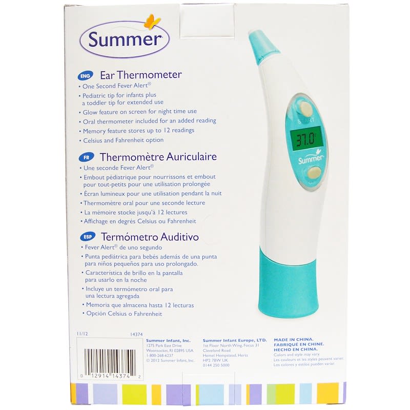 Summer deals ear thermometer