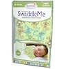 SwaddleMe, Adjustable Infant Wrap, Large, 14-20 lbs, Monkeys, Green