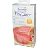 Tiny Diner，便攜式餐具墊，粉色，1只