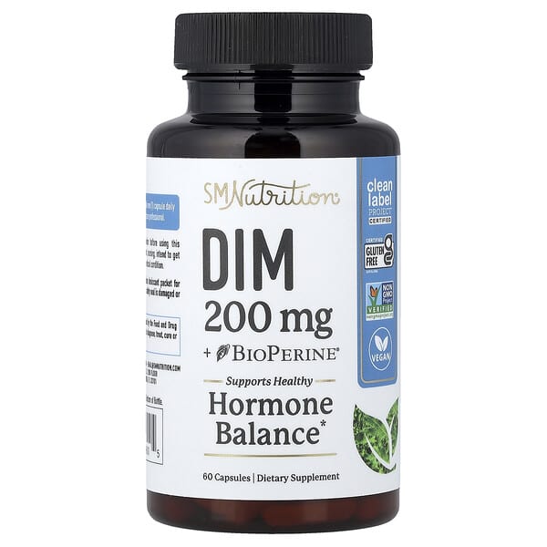 DIM + BioPerine®, 60 Capsules