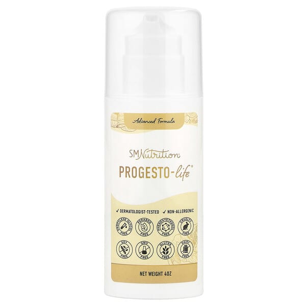 SMNutrition, Progesto-Life®, 어드밴스드 포뮬라, 4oz
