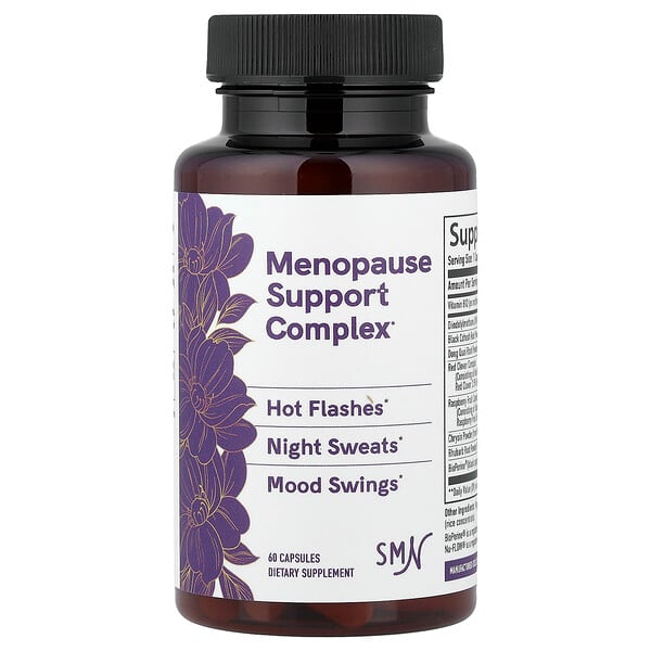 SMNutrition, Complexo de Apoio à Menopausa, 60 cápsulas