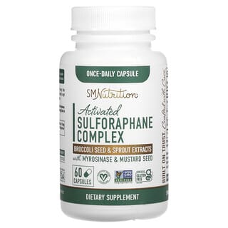 SMNutrition, Activated Sulforaphane Complex with Myrosinase & Mustard Seed , 60 Capsules