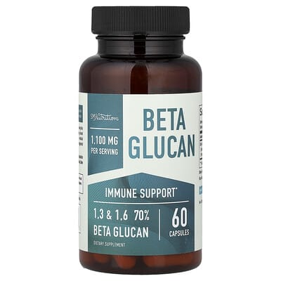 SMnutrition, Beta-Glucan, 60 Capsules (550 mg per capsule)