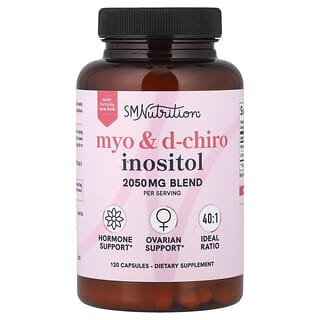 SMNutrition, Myo & D-Chiro-inositol, 120 capsules
