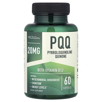 SMNutrition, PQQ with Vitamin B12, 60 Capsules