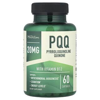 SMNutrition, PQQ（ピロロキノリンキノン）、60粒