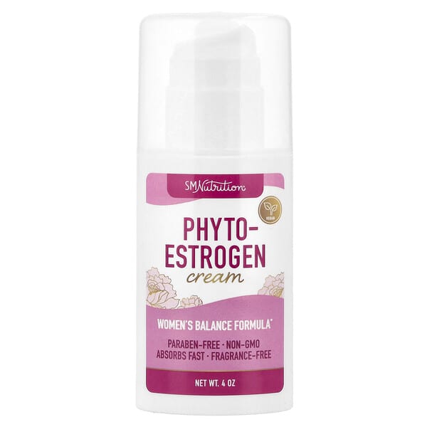 SMNutrition, Fyto-estrogenní krém, bez vůně, 4 oz