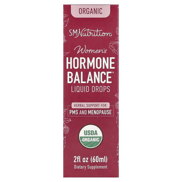 SMNutrition, Women's Hormone Balance Liquid Drops, Alcohol Free, 2 fl oz (60 ml)