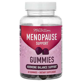 SMNutrition, Menopause Support Gummies, Black Currant, 60 Gummies