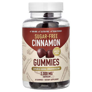 SMNutrition, Cinnamon Gummies, Cinnamon Apple Pie, 60 Gummies