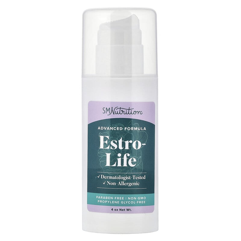 Estro-Life Cream, Advanced Formula, Dermatologist Tested, Non