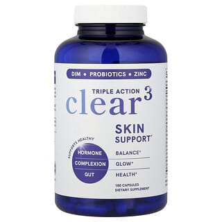SMNutrition, Triple Action Clear 3, 180 Capsules