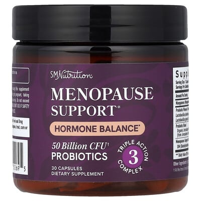 SMNutrition, Menopause Support, 30 Capsules