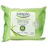 Cleansing Facial Wipes, 25 Wipes (7 x 7.5 in /18 x 19 cm)