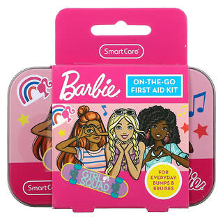 Smart Care, Kit de primeros auxilios para llevar, Barbie, Kit de 13 piezas