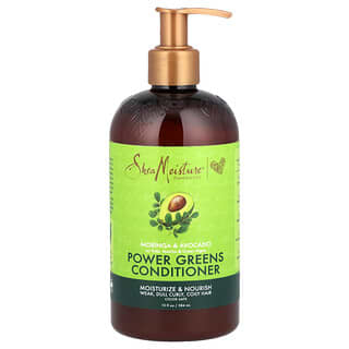 SheaMoisture, Acondicionador de hojas verdes poderosas, Moringa y aguacate, 384 ml (13 oz. líq.)