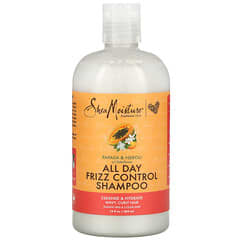 SheaMoisture, 全天卷曲控制洗发水，木瓜、橙花油和接骨木花，13 液量盎司（384 毫升）