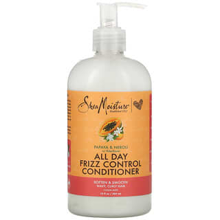 SheaMoisture, кондиционер против пушения волос в течение всего дня, папайя, нероли и цветки бузины, 384 мл (13 жидк. унций)